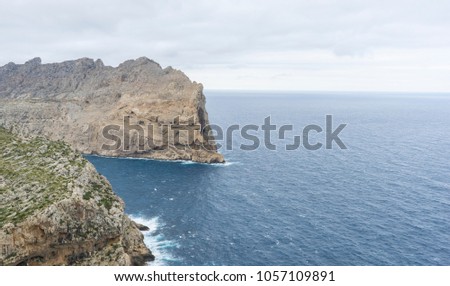 Cape Formentor in Mallorca island, Spain