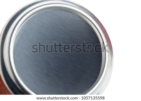 aluminum soda or alcohol drink can