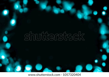 Blue bokeh abstract background. Abstract background bokeh circles