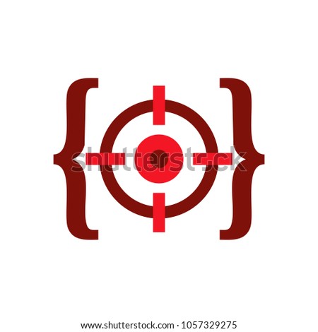 Target Code Logo Icon Design