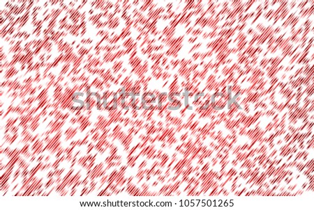 Light Red vector pattern with narrow lines. Shining colored illustration with narrow lines. Best design for your ad, poster, banner.