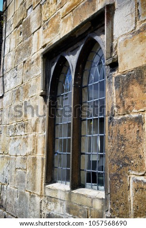 Medieval window in England