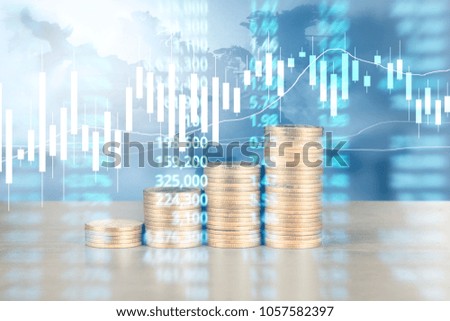 Coin stacks , business money ideas