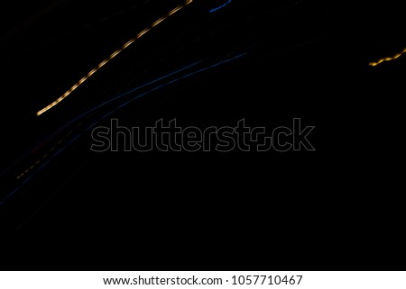 Abstract background with geometric elements Light Line Color over black background. Copyspace Concept.