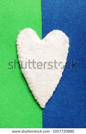 Heart. Valentines day. White heart