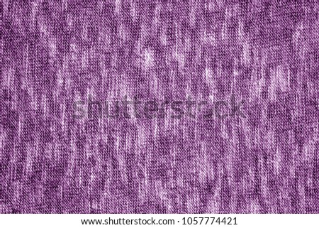 Purple color knitting texture. Abstract background and texture for design.