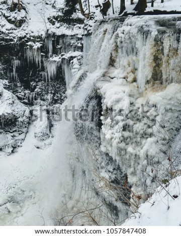 Buttermilk Falls in Western Pennsylvania