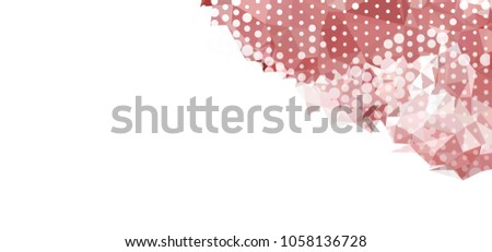 Abstract background. Spotted halftone effect. Dots, circles. Raster clip art