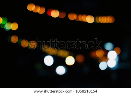 Bokeh in the party