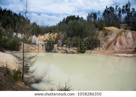 Quarry near Rudice, Moravian karst, Czech Republic, Europe
