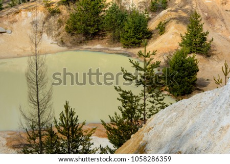 Quarry near Rudice, Moravian karst, Czech Republic, Europe
