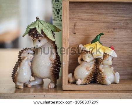 Hedgehog Toy Family 