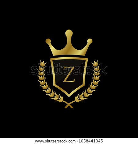 Luxury King Z Letter Logo