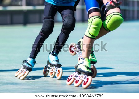 Roller skating movement