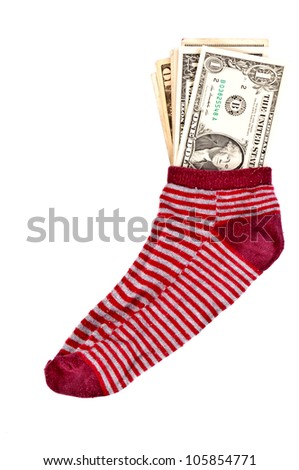 Money in the sock