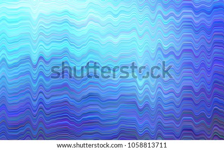 Light BLUE vector pattern with lamp shapes. Blurred geometric sample with gradient bubbles.  The elegant pattern for brand book.