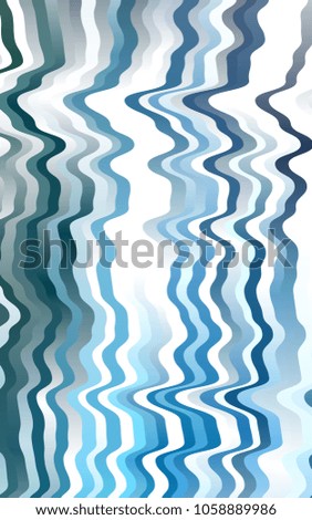 Light BLUE pattern with bent lines. Blurred geometric sample with gradient bubbles.  The elegant pattern for brand book.