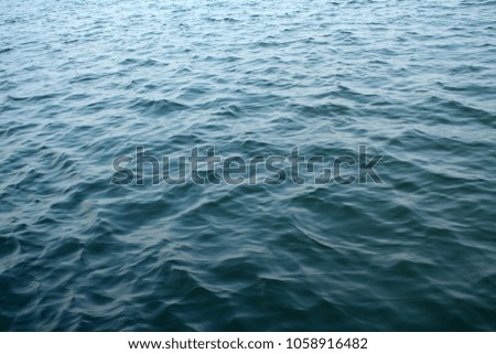 Background blue sea in summer