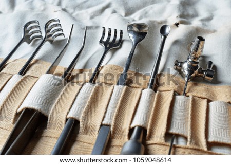 Historic surgical instruments