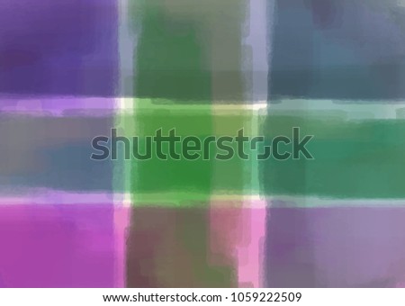 Abstract watercolor background of color mix. Vector illustration,a mixture of colors, strip with a spray of water colors.