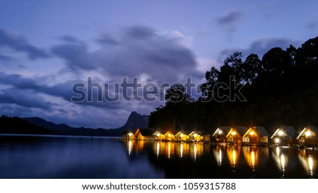 Cabin in Natural Twilight
