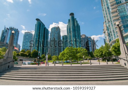 Vancouver City, British Columbia. CANADA