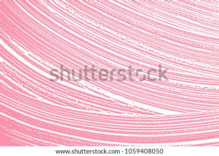 Natural soap texture. Alive bright pink foam trace background. Artistic sightly soap suds. Cleanliness, cleanness, purity concept. Vector illustration.
