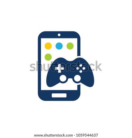 Game Mobile Phone Logo Icon Design