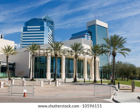 performing arts center in downtown Jacksonville, Florida