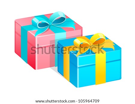 vector icon gift box