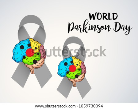 Vector illustration of a Background for World Parkinson Disease Day.