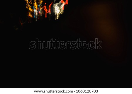 Abstract lines lighting in dark background.