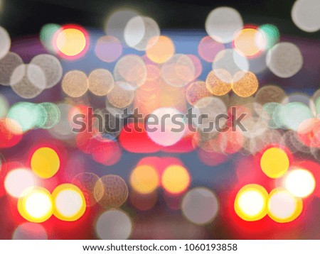 Abstract bokeh blurred color light red yellow white can use background,bokeh light