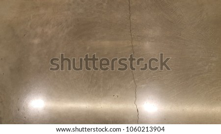 Light on polished cement , beautiful texture glossy