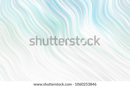 Light Pink, Blue vector background with liquid shapes. A sample with blurred bubble shapes. The template for cell phone backgrounds.