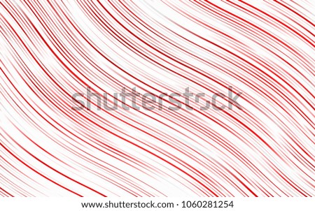 Light Red vector pattern with lava shapes. A sample with blurred bubble shapes. The template for cell phone backgrounds.