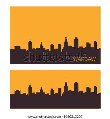 Warsaw,Polish city skyline