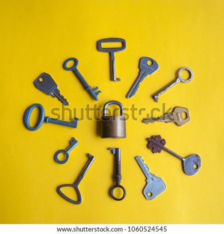 one lock and many keys