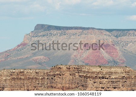 Big mountains in Grand Canyon