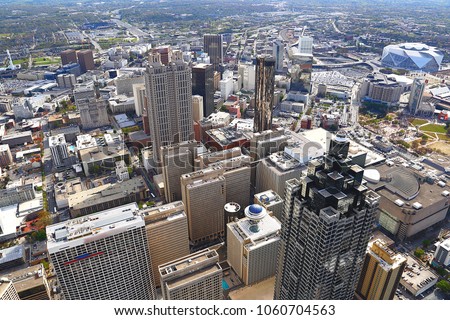 Atlanta from above