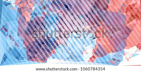 Abstract background with geometric motif. Vector clip art.