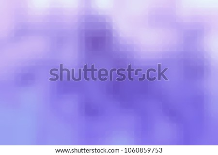 Abstract background for design. Defocusing, blur effect and pixels.