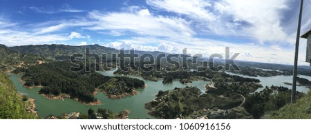 reservoir general view landscape