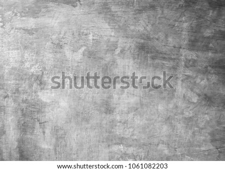 White pastel rough crack cement texture stone concrete,rock plastered stucco wall; painted flat fade background gray solid floor grain. Royalty-Free Stock Photo #1061082203
