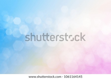 Abstract bokeh in pastel colors background