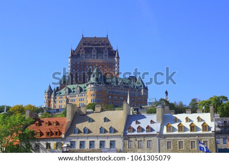Frontenac castle, Québec, Canada 