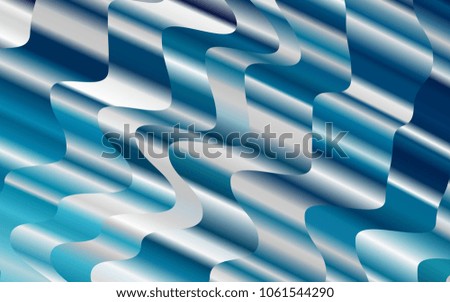 Light BLUE vector background with lava shapes. An elegant bright illustration with gradient. A completely new template for your business design.