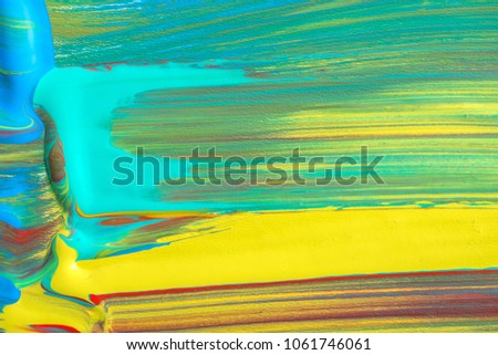 Abstract art background. Hand-painted.