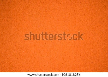 Orange paper texture cardboard sheet background