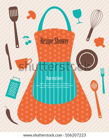 kitchen shower. vector illustration